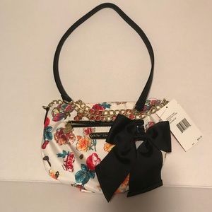Betsey Johnson - Crossbody Rouched Floral Purse